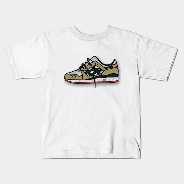 Asics Gel Lyte III Kids T-Shirt by Monkman_Design